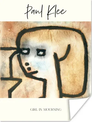 Produktbild von MuchoWow® Poster Paul Klee - Kunst - Trauerndes Mädchen 90x120 cm - Wohnzimmer