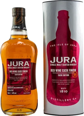 Produktbild von Jura Red Wine Cask + Box 700ml 40% Vol.