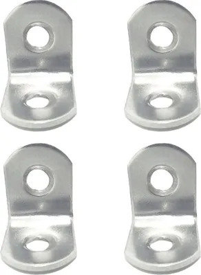 Produktbild von Eckverstärkung AN24, Edelstahl, 20 x 20 x 16 mm. 4 Stück