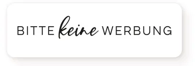 Produktbild von 4 Briefkasten Aufkleber KEINE WERBUNG Weiß | UV beständig Wetterfest NORDEULE