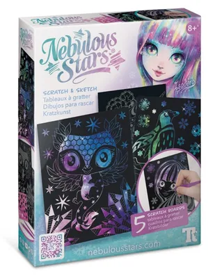 Zdjęcie produktu dla Nebulous Stars 11014, Karty zdrapki dla dzieci, Wielobarwny