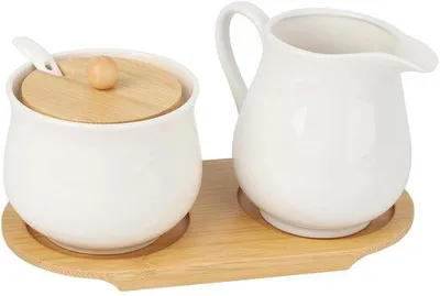 Produktbild von Keramische Melkkannen - Magnetronbestendig - Onderhoudsvriendelijk - 1-2 Personen - Melkset