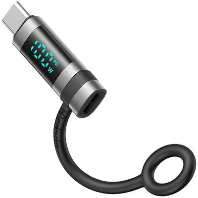 Productafbeelding van Mcdodo Adapter, USB-C naar USB Type-C, snelladen 240W, vermogensmeter