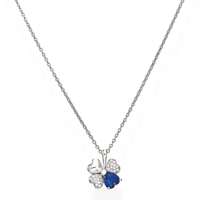 Immagine prodotto di Collane con ciondolo in argento Collezione Quadricuore - donna