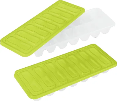 Image de metaltex 253518080 metaltex Bac à glaçons, pour 14 glaçons, lot de 2