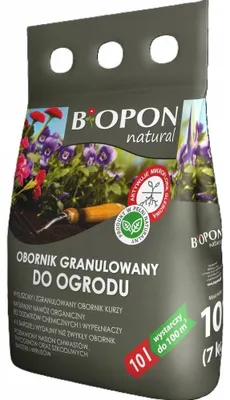 Produktbild von Organischer Hühnermist Dünger 10L granulierter Langzeitdünger für Garten & Gemüse