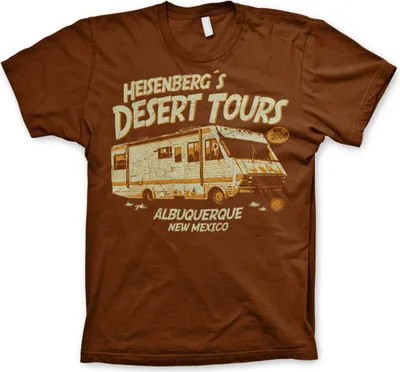 Produktbild von Heisenbergs Desert Tours T-Shirt - Small - Brown