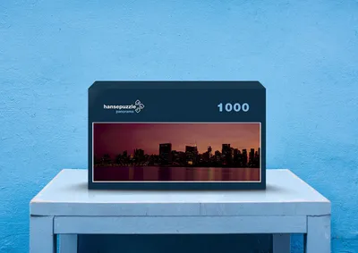 Produktbild von hansepuzzle 35805 - Skyline Puzzle, 1050 Teile, Gebäude, 60,0 x 46,0cm mit hochwertiger Aufbewahrung, Kartonbox und wiederverschließbarem Beutel