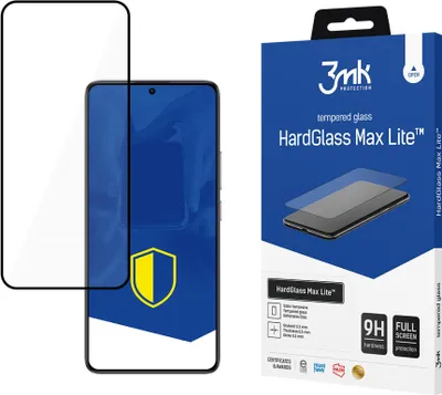 Produktbild von 3mk Display Gehärtetes Glas HardGlass Max Lite für Poco F6 0,3mm 9H