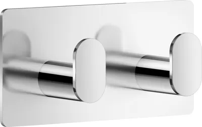 Produktbild von Handtuchhaken - Edelstahl - 9,6 x 4,8 cm - selbstklebend