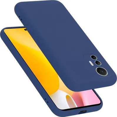 Produktbild von Cadorabo Schutzhülle für Xiaomi 12 LITE Hülle in Blau Handyhülle Case Cover TPU Etui