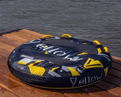 Produktbild von Aufblasbarer Fun-Tube von YellowV; ultimativer Wasserspaß für 2 Personen