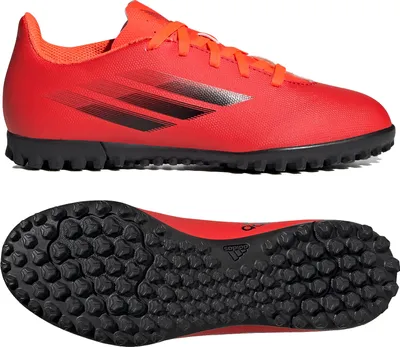 Produktbild von adidas X Speedflow.4 TF Multinocken-Fußballschuhe Kinder red/cblack/solred 37 1/3