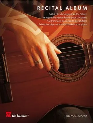 Produktbild von Recital Album für Gitarre 16 leichte Vortragsstücke (Noten, Tab, Akkorde)