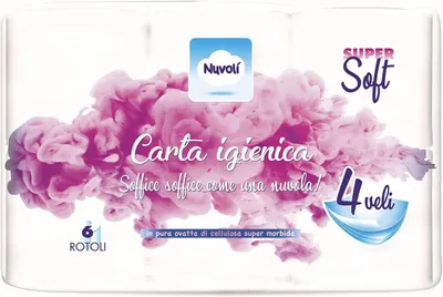 Imagen del producto de Papel higiénico de 4 capas, 130 hojas, suave y resistente al desgarro, ideal para el uso diario