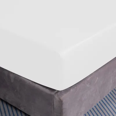 Immagine prodotto di Lenzuolo matrimoniale Jersey 90x200+25 Lenzuolo matrimoniale ECRU 100% cotone