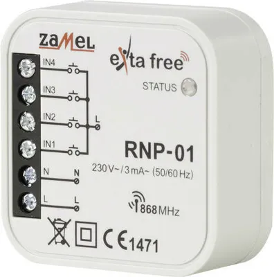 Zdjęcie produktu dla Radiowy nadajnik dopuszkowy RNP-01 Zamel EXF10000034