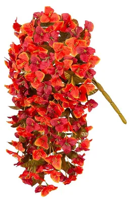 Produktbild von Künstliche Bougainvillea-Blume, künstliche Hängeblume für den Außenbereich, lange Ranken, Kunstblume für Haustür, Veranda, Pflanzkübel, Urne, Terrasse, Balkon