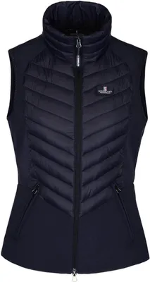 Produktbild von Kingsland Weste Damen Classic Hybrid Softshell Reitweste Navy XL