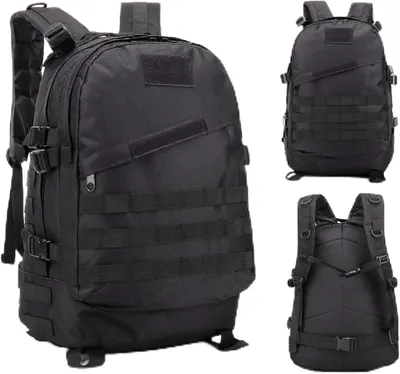 Productafbeelding van Rugzak 40 l, zwart, waterdicht, voor kamperen