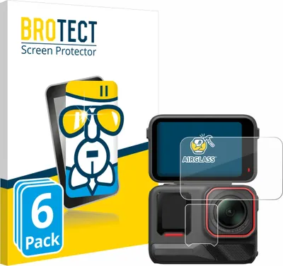 Produktbild von 6x BROTECT Schutzglas für Insta360 Ace Pro 2 Schutzfolie Panzer Folie Glas Display Schutz klar