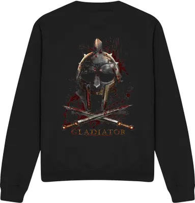 Produktbild von Gladiator - Sweatshirt für Herren/Damen Uni TV13043 (L) (Schwarz)