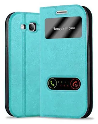 Image de Cadorabo Housse pour Samsung Galaxy S3 / S3 NEO Housse turquoise Housse téléphone portable Book Case Cover Etui