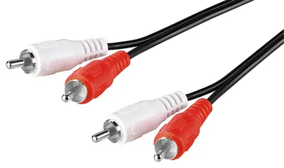 Image de goobay StereoVerbindungskabel 2 x Cinch auf 2 x Cinch geschirmt 10 m
