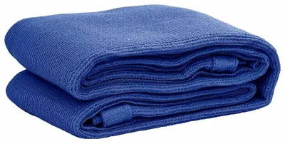 Imagen del producto de Alfombra para toldo, suelo para toldo de camping, caravana, tienda, balcón y uso en exteriores. Resistente, impermeable y fácil de limpiar. Color azul. Dimensiones: 250 x 300 cm