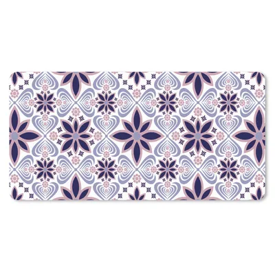 Produktbild von MuchoWow® Schreibtischunterlage Blumen - Luxus - Design 80x40 cm - XXL Mauspad - Gaming Mauspad