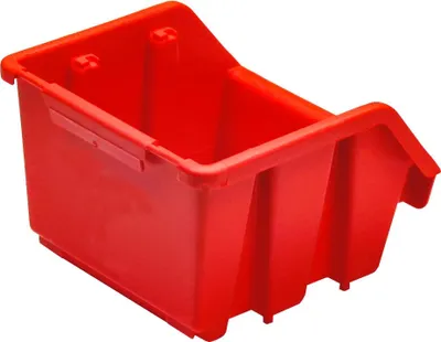 ADB Ergobox Gr. 1 rot 116x112x75mm Sichtlagerkasten Stapelbox Schütte 345870 23398 4050049233989