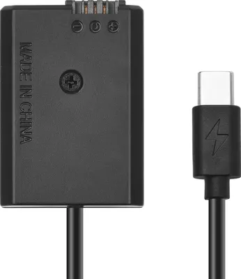 Obrázok produktu pre Andoer NP-FW50 Atrapa batérie USB-C spojovací adaptér s pružinovým napájacím káblom USB typu C náhradný pre Sony Alpha A5000 A5100 A6000 A6300 A6400 A6500 A7II A7RII A7SII A7 A7S A7R RX10 II III IV NEX