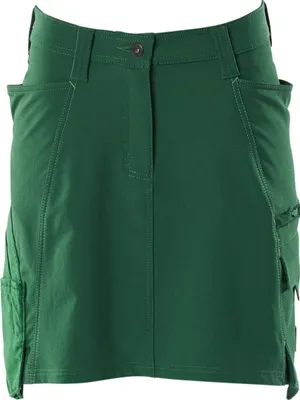 Produktbild von MASCOT 18047-511-03-C46, Rock, Frau, Grün, C46, 980 mm, Elastolefin, Polyester