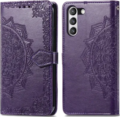 Obrázek produktu pro imoshion Mandala skládací pouzdro Samsung Galaxy S21 FE - fialové