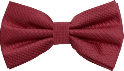 Produktbild von Fabio Farini - 1 Stück Herren Karomuster Fliegen - Männer Querbinder Vorgebunden Bowtie Rot
