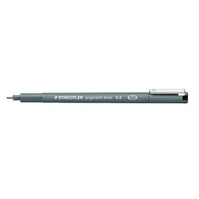 Obrázek produktu pro Staedtler® 308 04-9 Pigmentový liner s jemným hrotem - 0,4 mm, černý