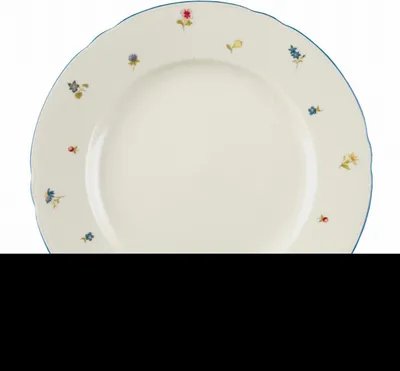 Produktbild von Speiseteller rund 27 cm - Seltmann Weiden Marieluise elfenbein Streublume 30308