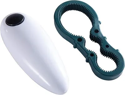 Obrázek produktu pro balení 2 univerzálních automatických otvíráků na konzervy s otvírákem na lahve, otvírák bezpečný pro ruce - JARCAN