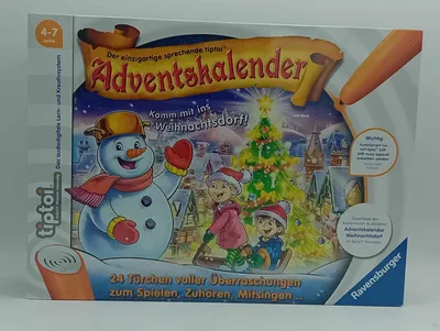 Produktbild von Ravensburger tiptoi das Weihnachtsdorf, Box, Mehrfarbig, 24 Tür(en)