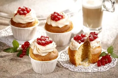 Produktbild von Muffins-Backförmchen Ø 5 cm · 3,2 cm weiss