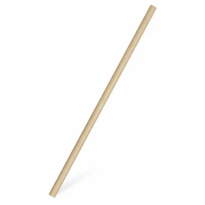 Produktbild von 1000x Papiertrinkhalme für Kaltgetränke JUMBO natur 25 cm Ø 8 mm