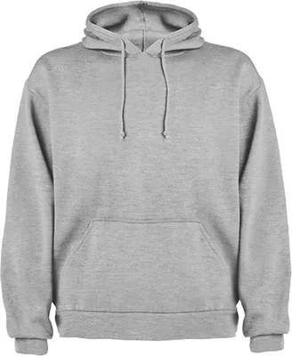 Produktbild von Roly SU1087 | Herren Sweat Capucha Hooded Sweatshirt - Farbe: Heather Grey 58 - Größe: S