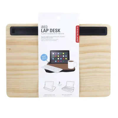 Immagine prodotto di Kikkerland iBed Supporto in legno con cuscinetto per Apple iPad