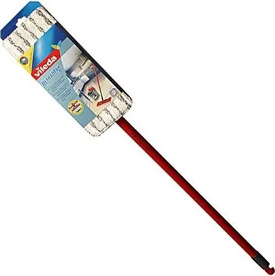 Immagine prodotto di Vileda UltraMax Power 2-in-1 Floor Mop – Microfibre Cleaning Mop System – Red/Black