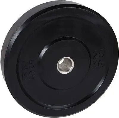 Produktbild von Bumper Plates schwarz 25 kg