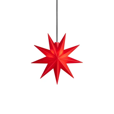 Zdjęcie produktu dla Fensterstern 9 Zacken rot 411082 4251488504146
