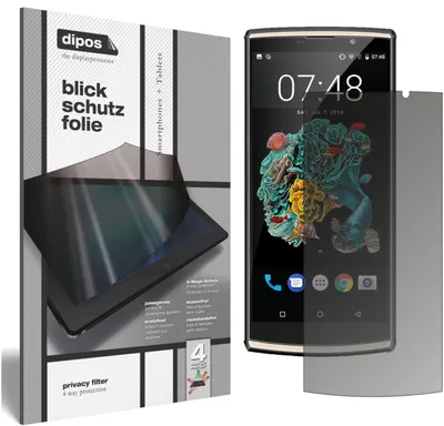 Produktbild von Oukitel K7 Blickschutzfolie matt Schutzfolie Folie Display Schutz dipos