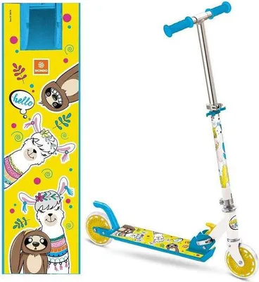Immagine prodotto di Scooter MONDO ALU 181 LAMA E AMICI giallo