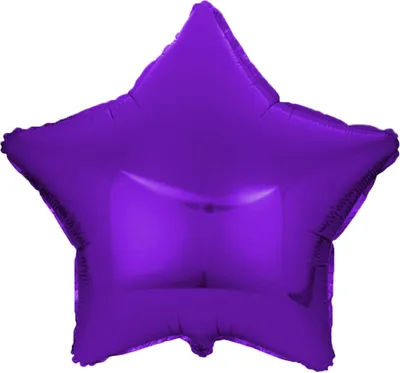 Immagine prodotto di Stella di palloncini in foil, viola, ca. 45 cm