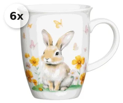 Produktbild von Becher 320ml 6er Set Papillon